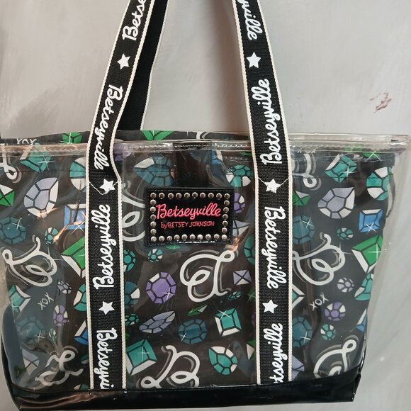 Betsey Johnson Gem Tote - Picture 1 of 13
